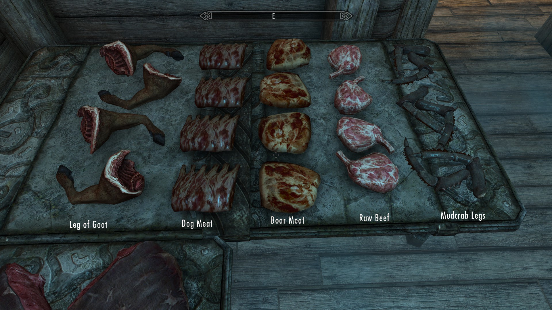 Leg of Goat - Dog Meat - Boar Meat - Raw Beef - Mudcrab Legs